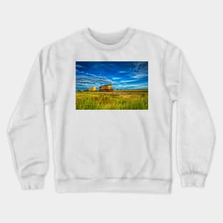 Union Pacific freight train in Kansas Crewneck Sweatshirt